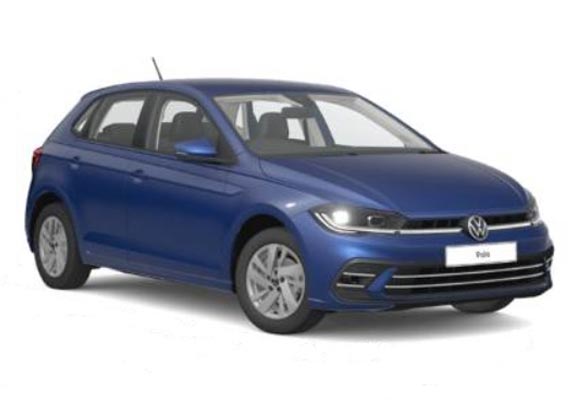 Volkswagen-Polo-Blue-Rhodes-Rental-Queen